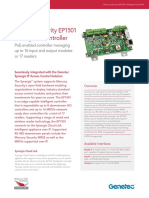 EN - Genetec Mercury EP1501 Intelligent Controller (PoE)