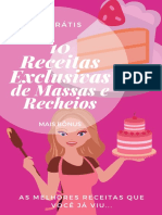 10 Receitas Passo A Passo de Massas e Recheios