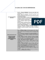 Matriz Legal Plan de Emergencias