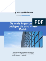 Daikin CÓDIGOS-DE-ERRO-VRV PDF