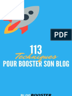 113 Techniques Pour Booster Son Blog Mai 2017 PDF