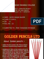 Golden Pencils LTD