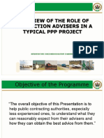 The Role of Transaction Advisers in A PPP Project PDF