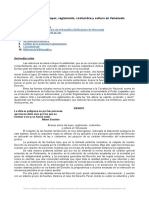 Ensayo Leyes Reglamento Costumbre y Cultura Venezuela