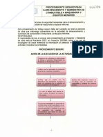 Procedimiento Seguro para Almacenamiento y Suministro de Combustible A Maquinaria y Equipos Menores