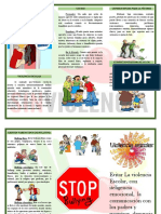 Violencia Escolar Triptico