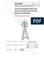 Procedimiento para El Montaje de Lineas de Transmision