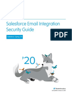 Sales Email Integration Security