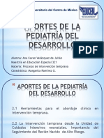 Aportes de La Pediatría Del Desarrollo