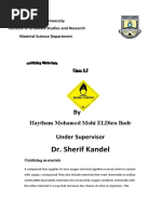 Dr. Sherif Kandel: Under Supervisor