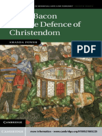 (Cambridge Studies in Medieval Life and Thought - Fourth Series) Amanda Power - Roger Bacon and The Defence of Christendom-Cambridge University Press (2012)