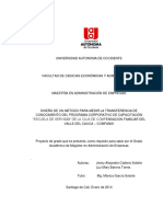 PROYECTO DE GRADO MBA Impresión PDF