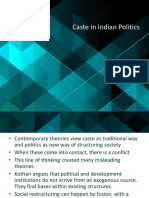 Caste in Indian Politics - Kothari (PPT)