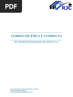 Codigo de Ética y Conducta