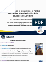 Unellez 2019. Congreso de Educación Municipalizada y Territorializada