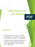 Lecture 5 Loop Structures