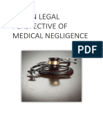 Indian Legal Perspective of Medical Negligence.