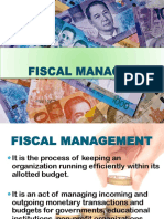 Fiscal Management