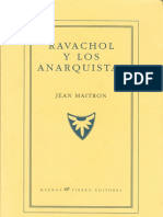 Maitron, Jean - Ravachol y Los Anarquistas (Anarquismo en PDF) PDF