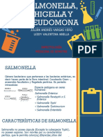 Salmonella, Shigella Sin Pseudomona