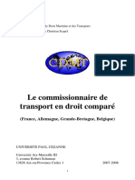 Commissionnaire de Transport