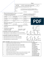 Kinematics Quiz 1