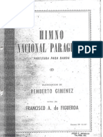 Himno Nacional Paraguay - para Banda