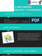 Diseño Concurrente, Colaborativo y Sustentable