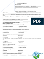 Evaluación Diagnostica Biologia