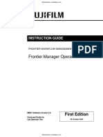 Frontier Manager Operation