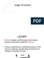 Design of Levers