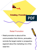 Retailing: Promotion Retailing: Promotion