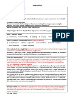 Data Analysis Lesson Plan