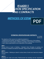 Types of Estimation