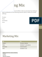 Marketing Mix