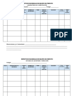 Reporte de Incidencias en Equipo de Computo