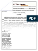 3º SEMANA - Anotação e Atividade de Sala e Casa Okay