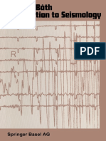 (Wissenschaft Und Kultur 27) Markus Båth (Auth.) - Introduction To Seismology (1979, Birkhäuser Basel) PDF