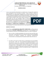 Informe Gerente