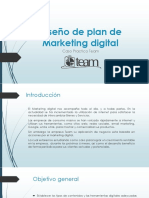 Diseño de Plan de Marketing Digital Team