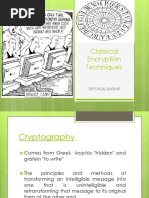 3 - Classical Encryption Schemes