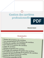 Gestion Des Carrières Professionnelles PDF