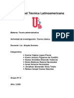 Teoría Clásica Actualizada - Documento - Final