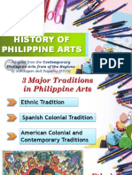 History of Philippine Arts