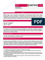 Eduardo Teorias Psicanalíticas Plano de Ensino PDF