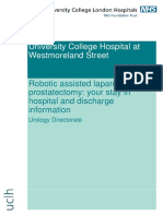 Robotic Prostatectomy - Discharge Information PDF