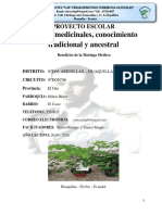 Proyecto Escolar Plantas Medicinales