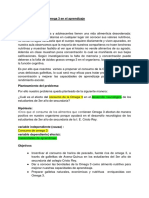 La Omega 3 y Sus Beneficios en El Aprendizaje