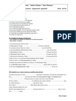 Comparatif Et Superlatif + Correction