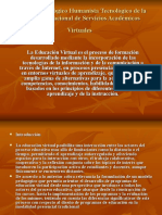 Modelo Pedagógico Humanista Tecnológico de La Dirección Nacional